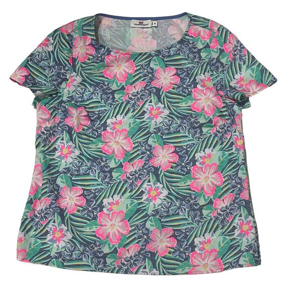 Vineyard Vines Island Floral Top - Medium - Picture 1 of 10